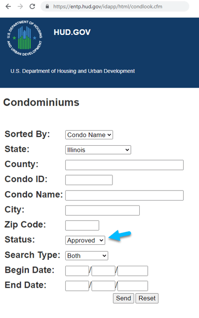 FHA Condominium Page