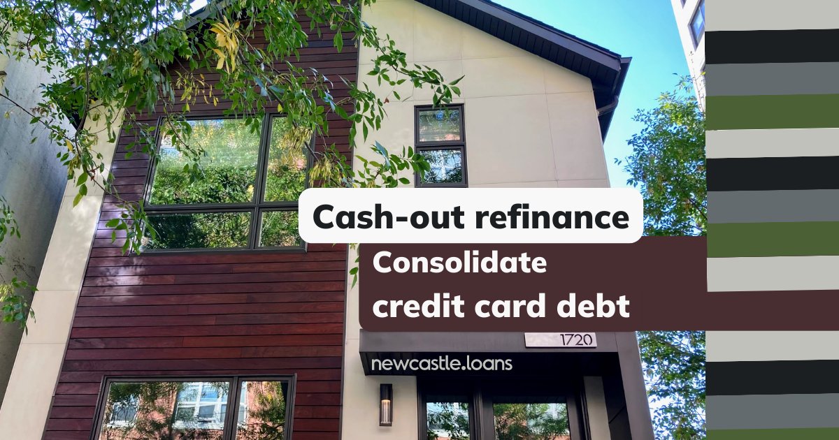 Cash out refinance debt consolidation mortgage