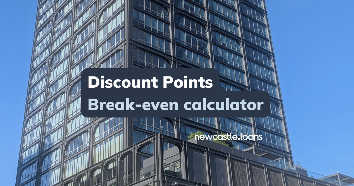 Mortgage discount points break even calculator