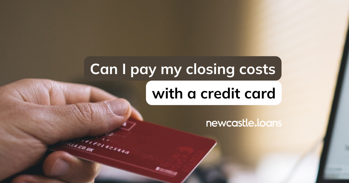 Pay closing costs with credit card